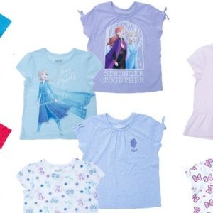 Girls 3 pack character tee
